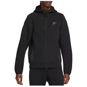 Nike Men's Sportswear Tech Fleece Full Zip Hoodie BLK size medium